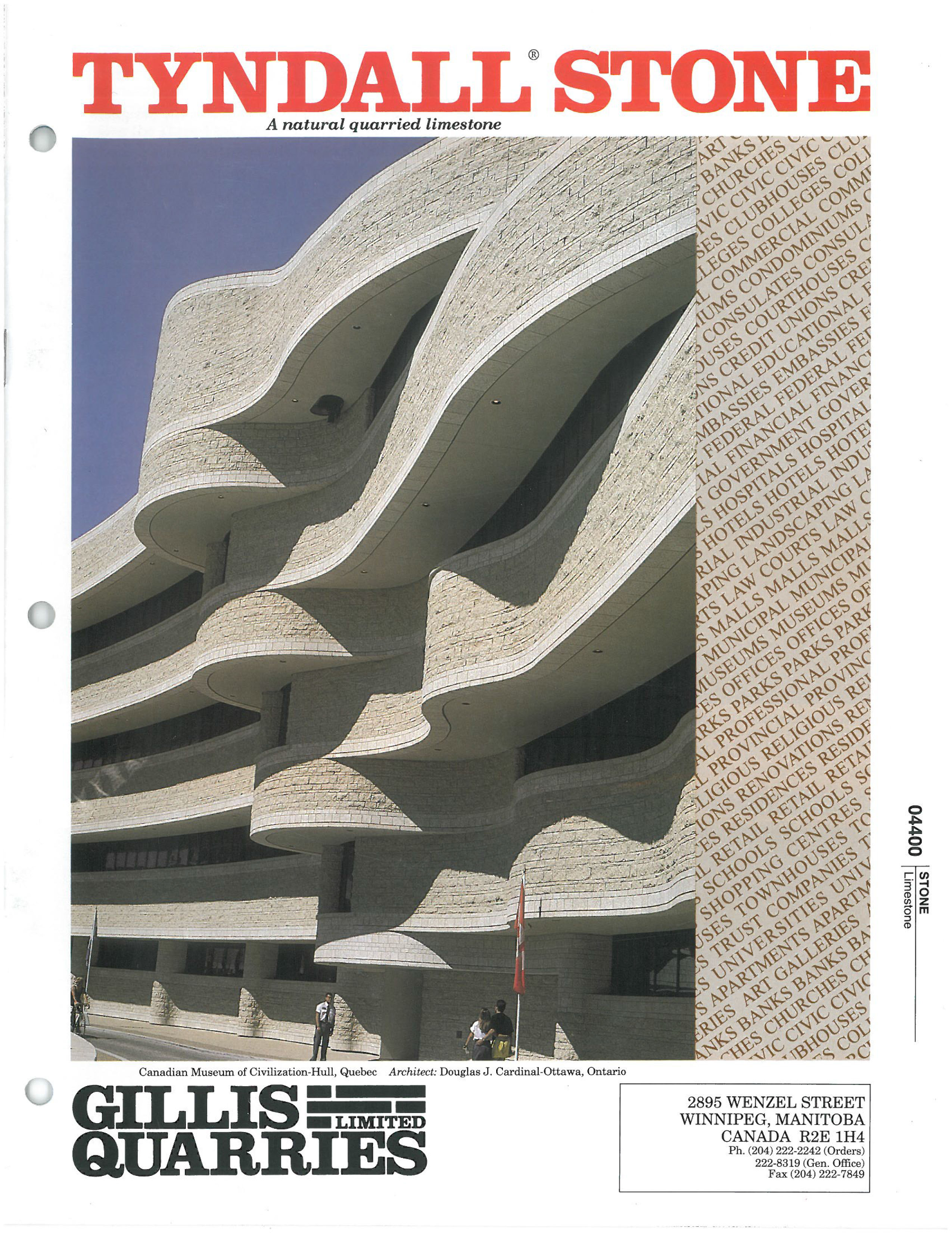 Tyndall Stone Commercial Brochure 1