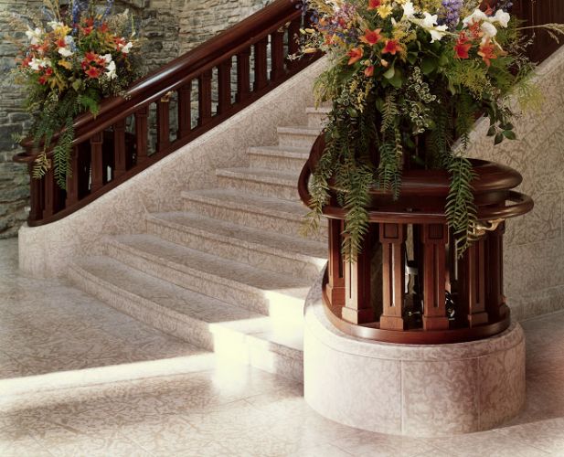 Banff Springs Hotel Interior Staircase