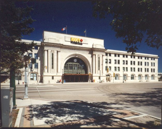 Via Rail Depot Far Elevation